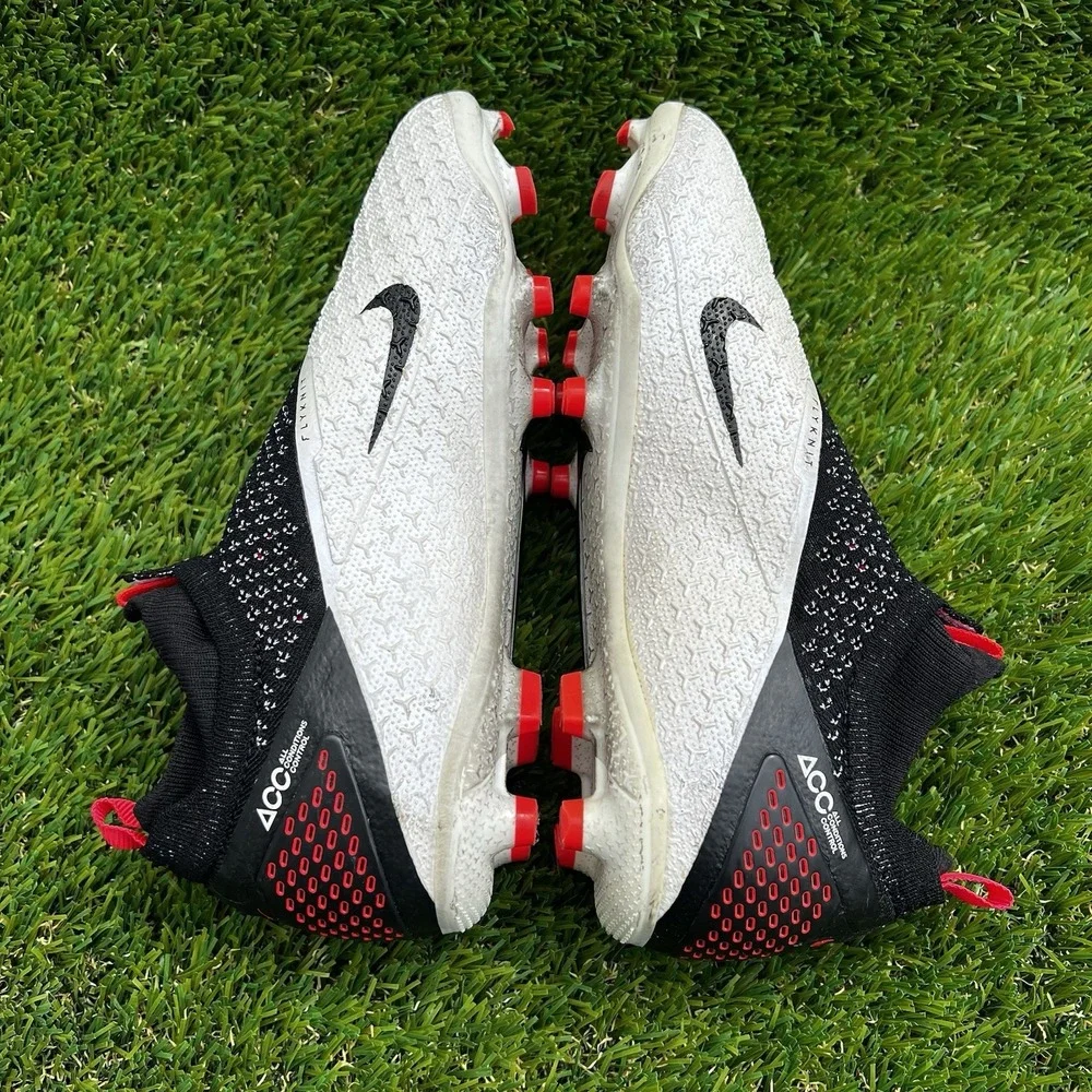 Nike Cleats Youth Size 4Y Phantom Vision 2 Elite FG DF Laser Crimson Black